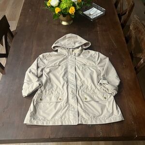 Style & Co. Light Tan Jacket with Gold Details - Size PXL